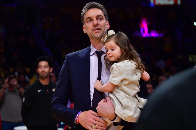 Fotos: Las mejores imágenes del gran día de Pau Gasol: Lakers retira el &#039;16&#039;