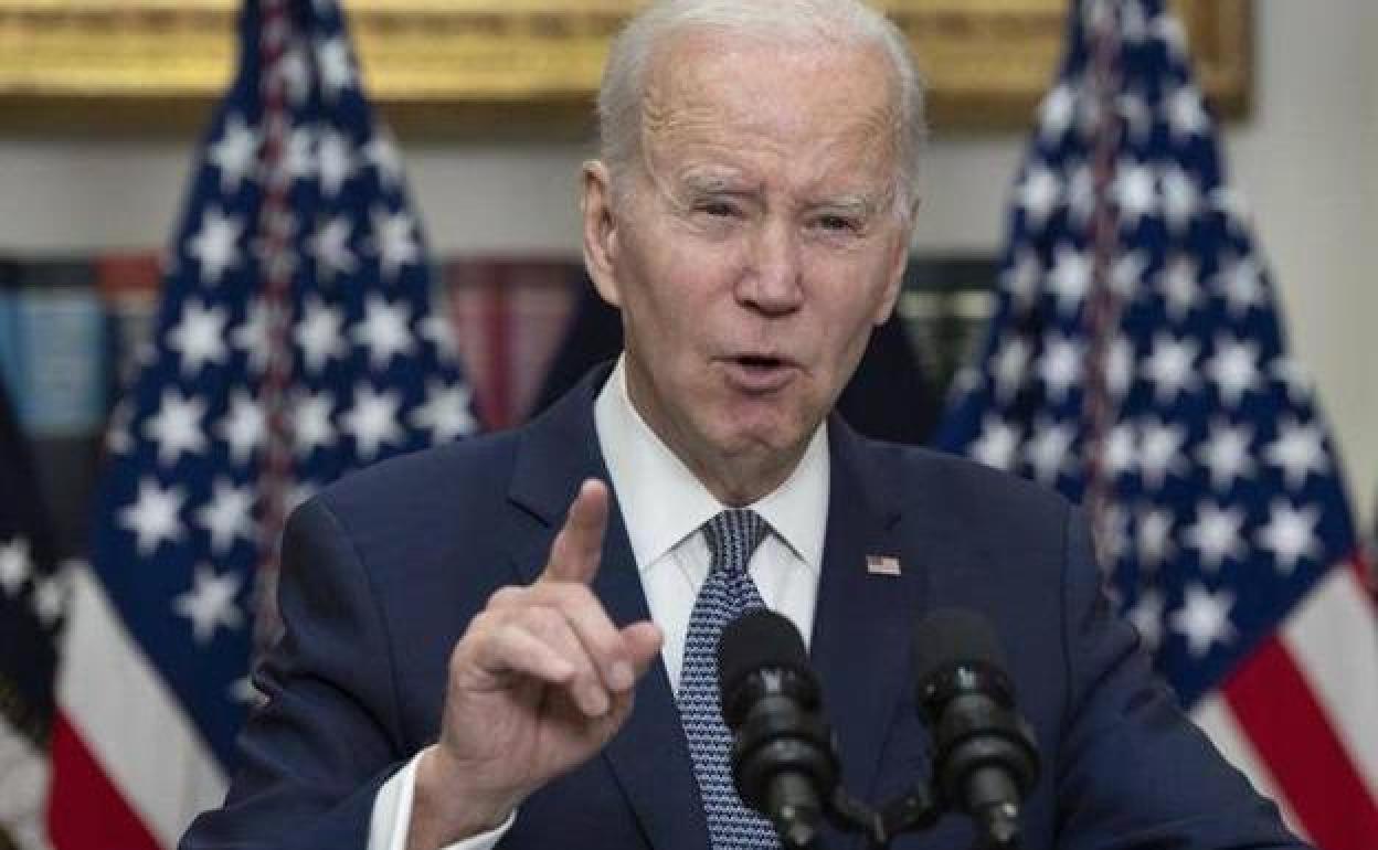 El presidente de EE UU, Joe Biden.