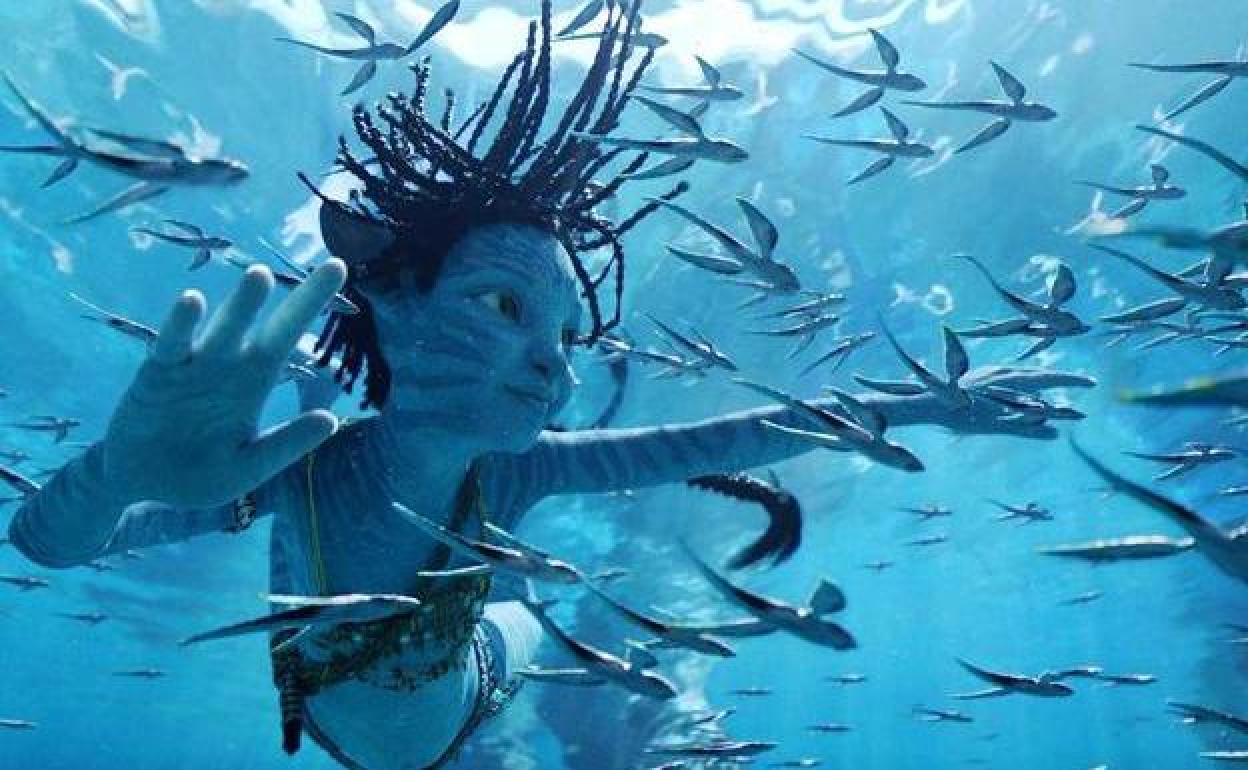 Un fotograma de 'Avatar: el sentido del agua'.