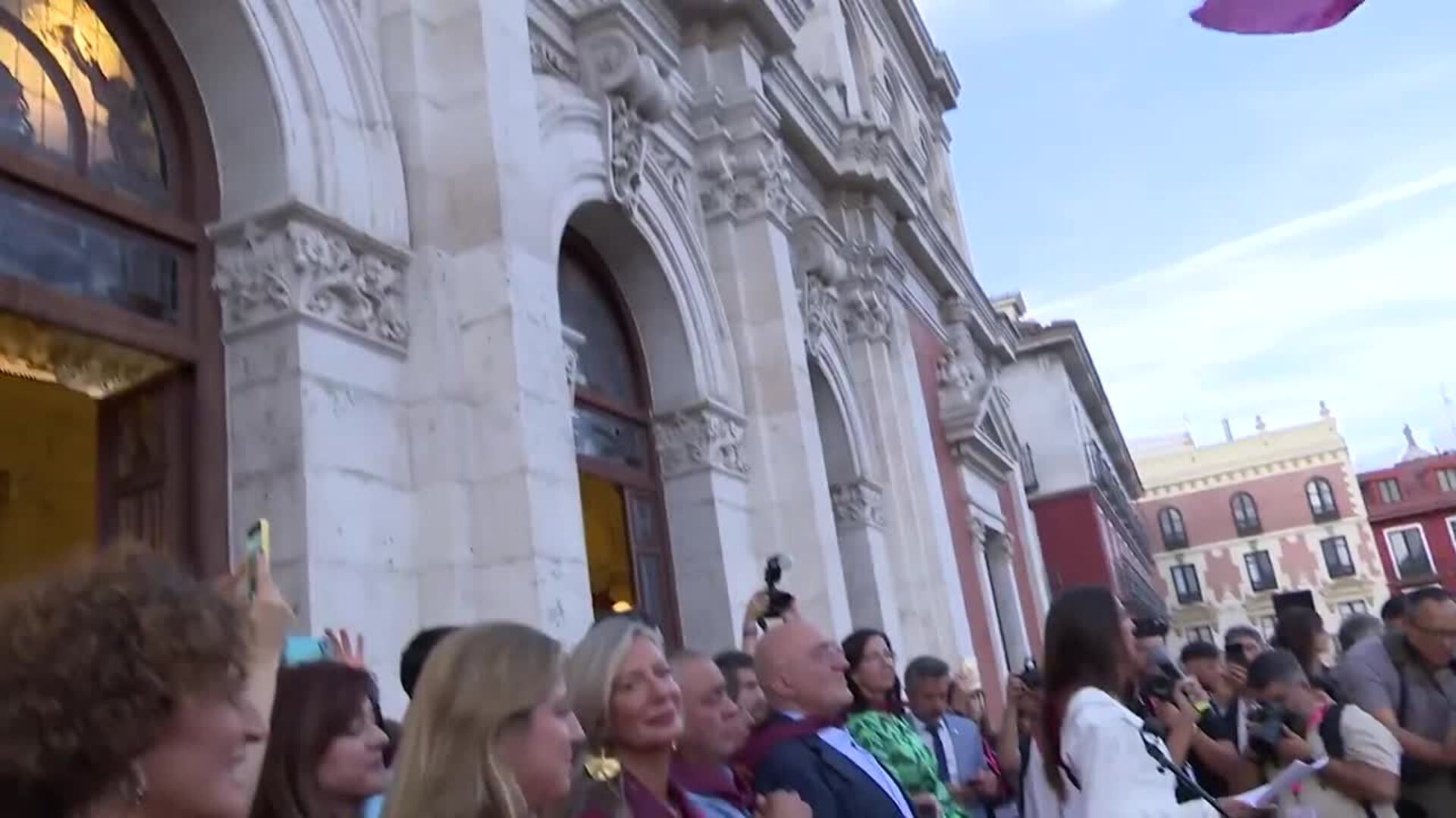 Alba Oliveros anima a disfrutar de las Fiestas de Valladolid con un discurso reivindicativo