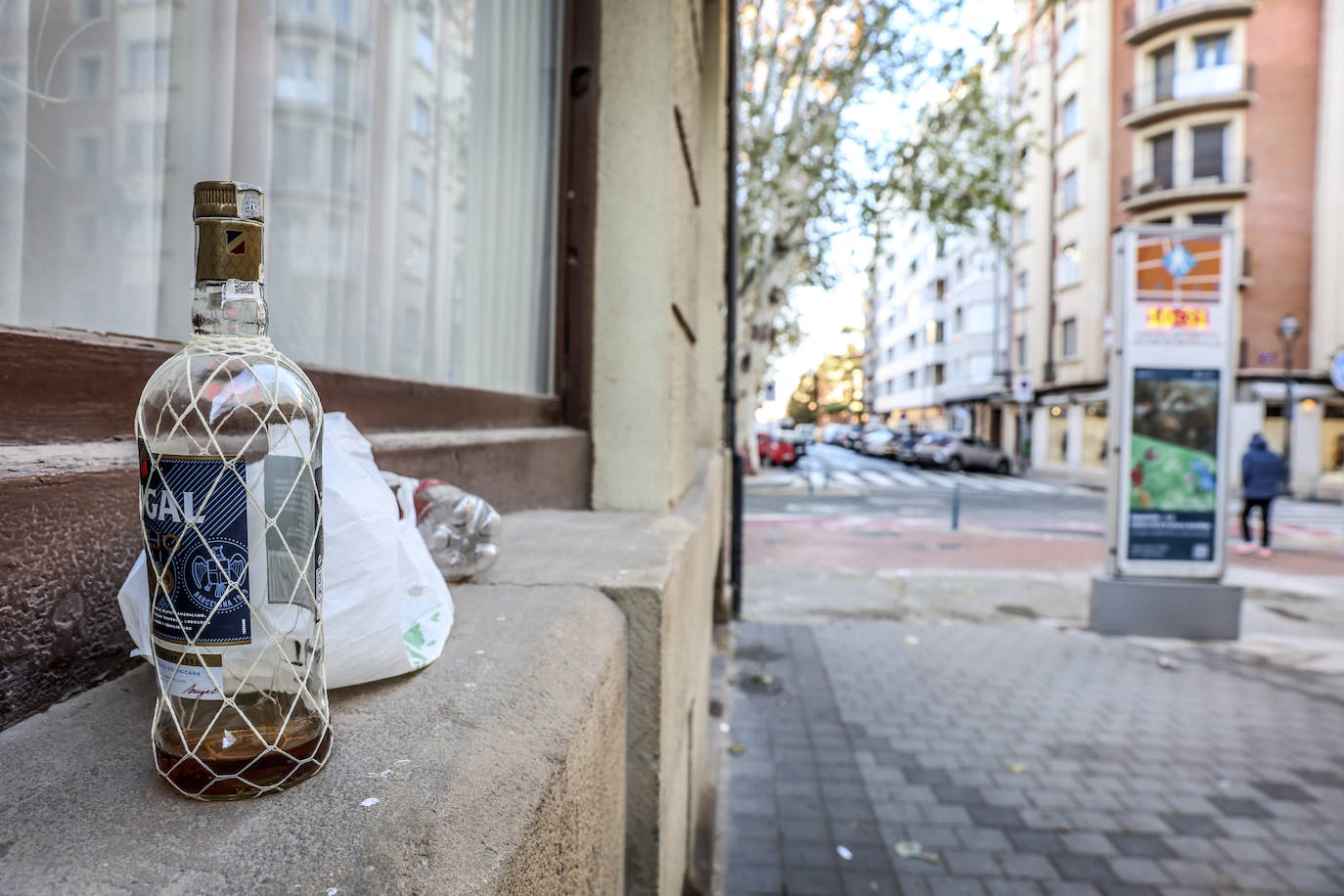 Así ha amanecido Logroño tras la celebración de Nochevieja