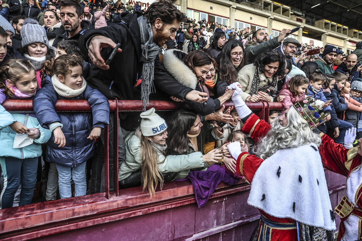 La llegada de los Reyes Magos, en imágenes