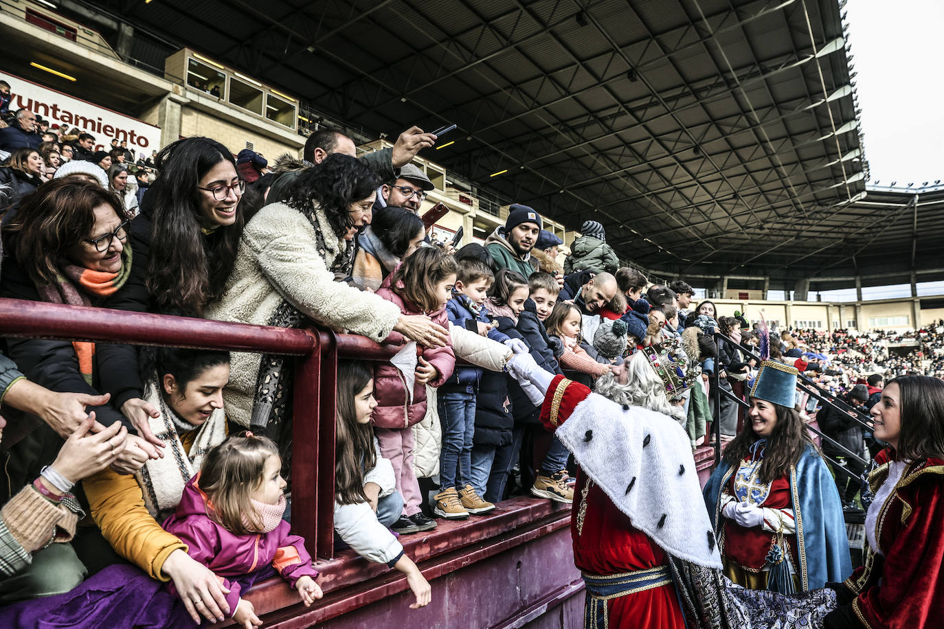 La llegada de los Reyes Magos, en imágenes
