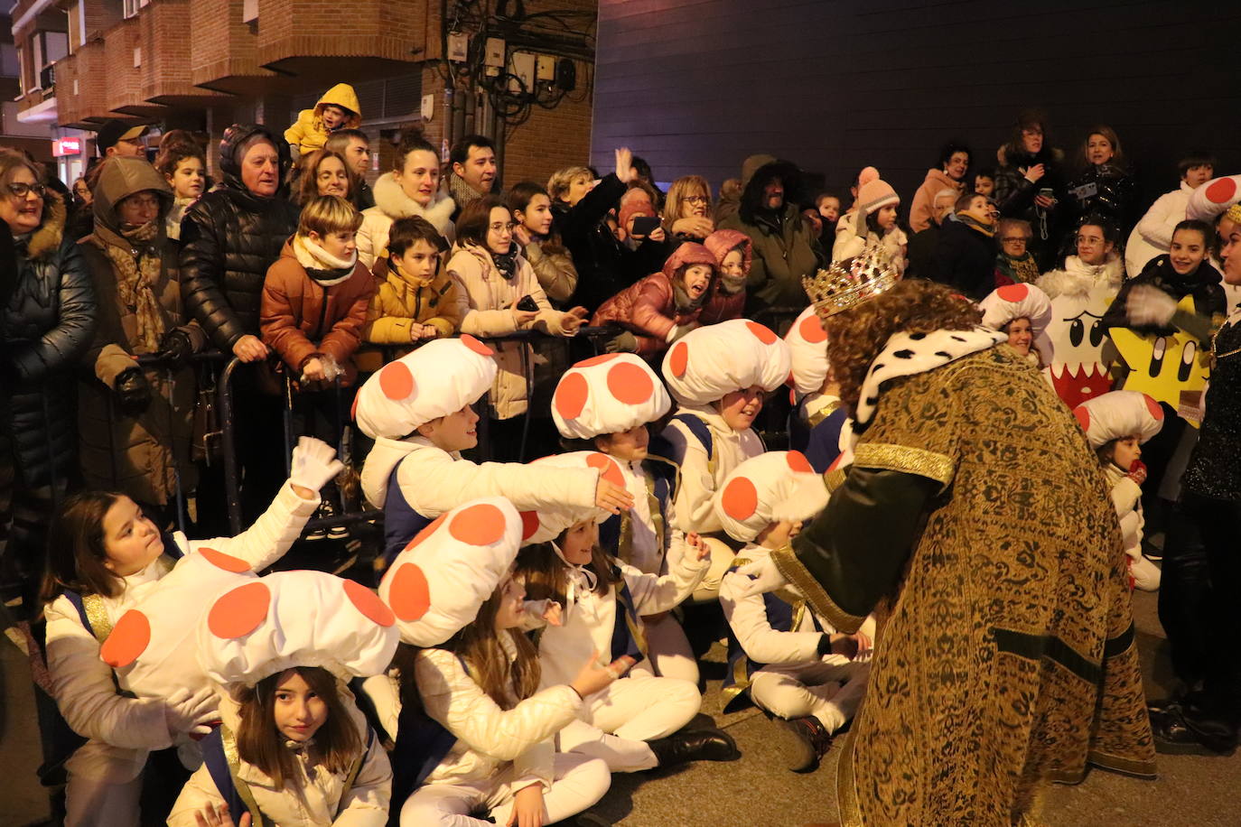 Sus Majestades, en Arnedo