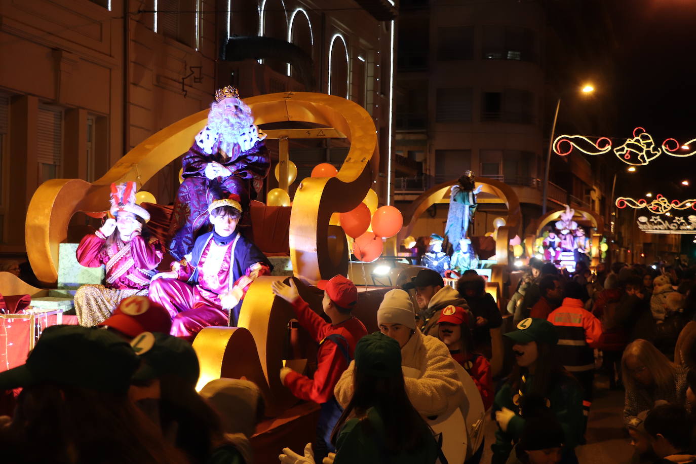 Sus Majestades, en Arnedo