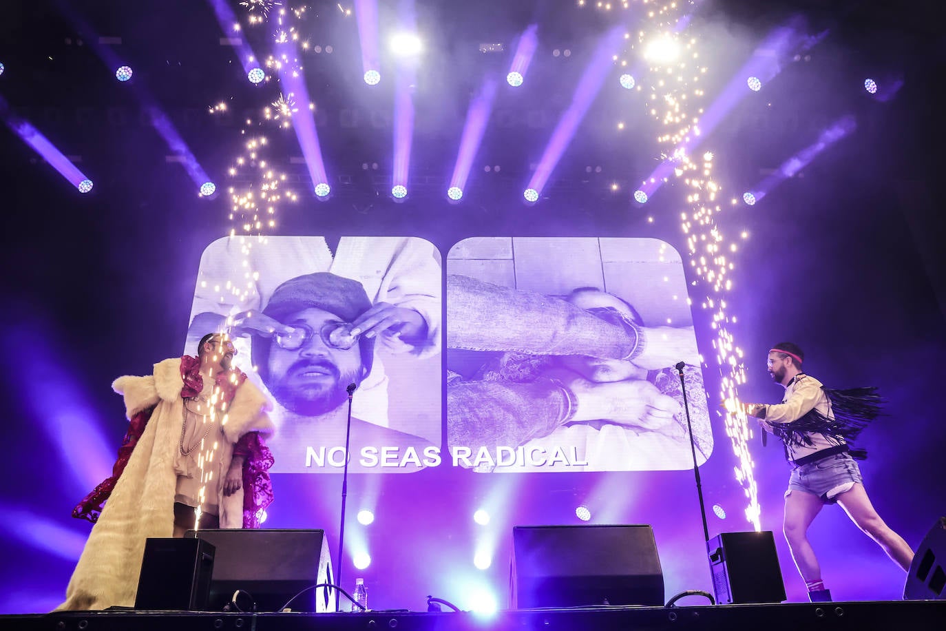 Imágenes de la cuarta noche de conciertos