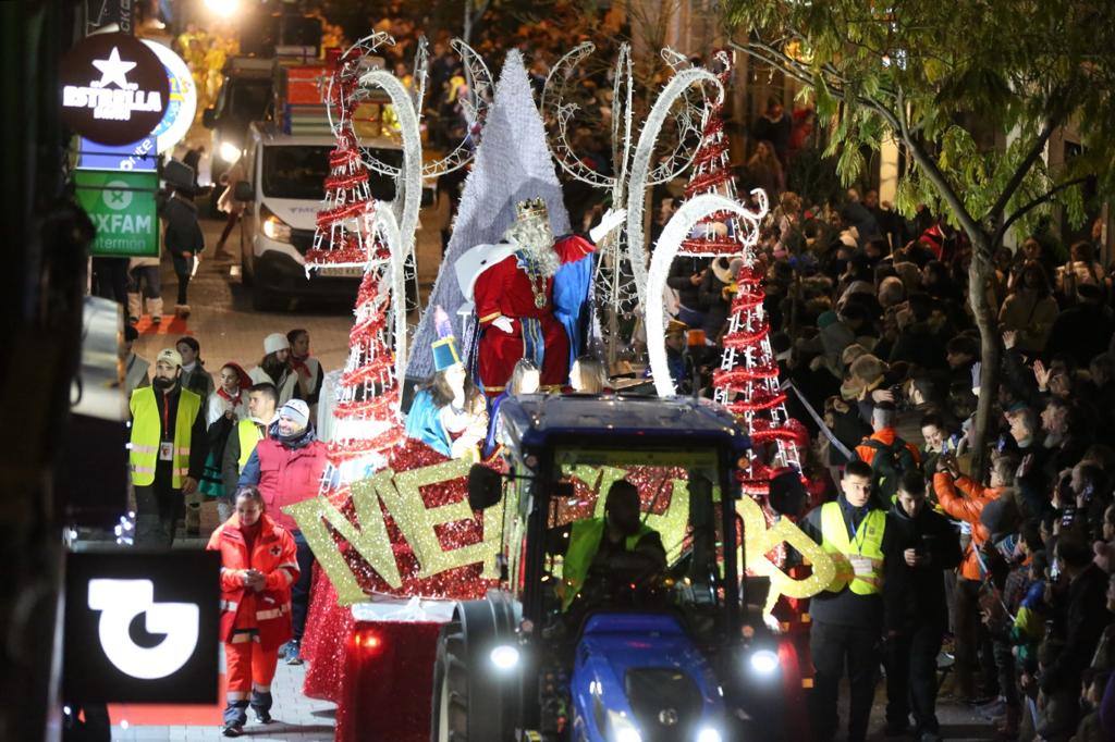 La cabalgata de los Reyes Magos en Logroño