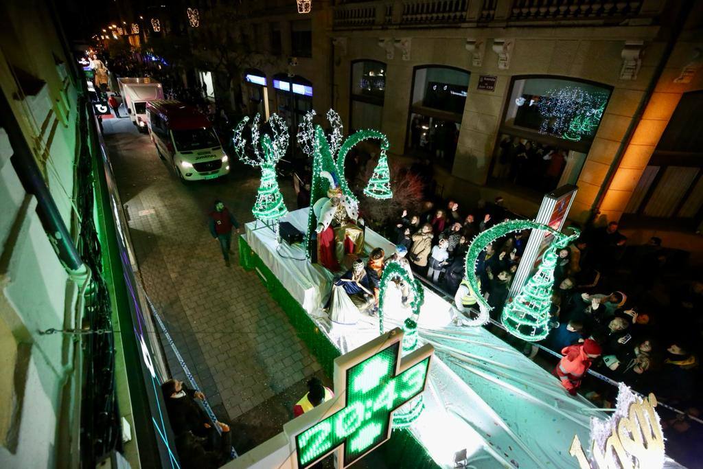 La cabalgata de los Reyes Magos en Logroño