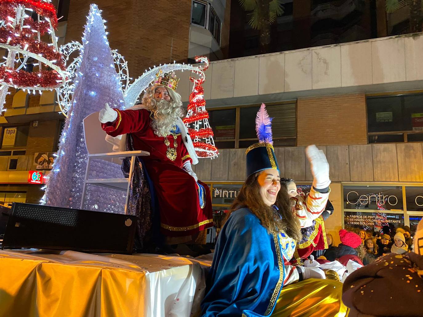 La cabalgata de los Reyes Magos en Logroño