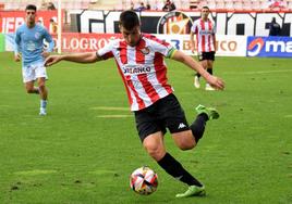 Jaime Paredes, capitán de la SD Logroñés.