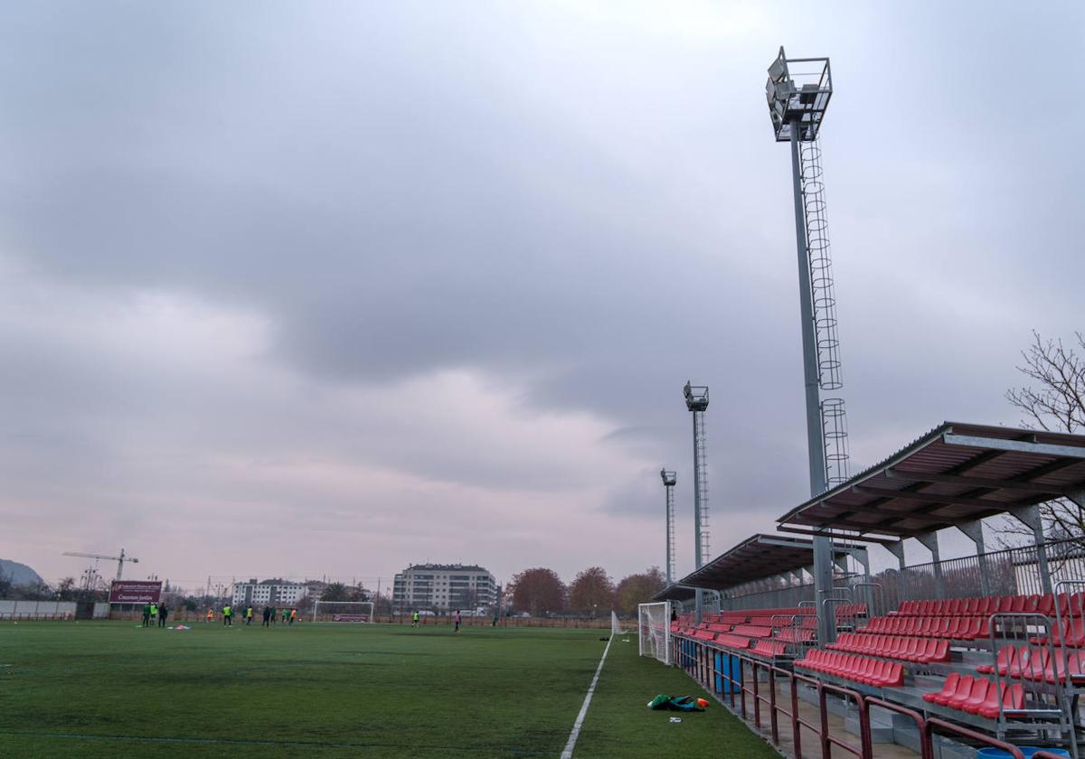 Grada y campo del Mundia'82.