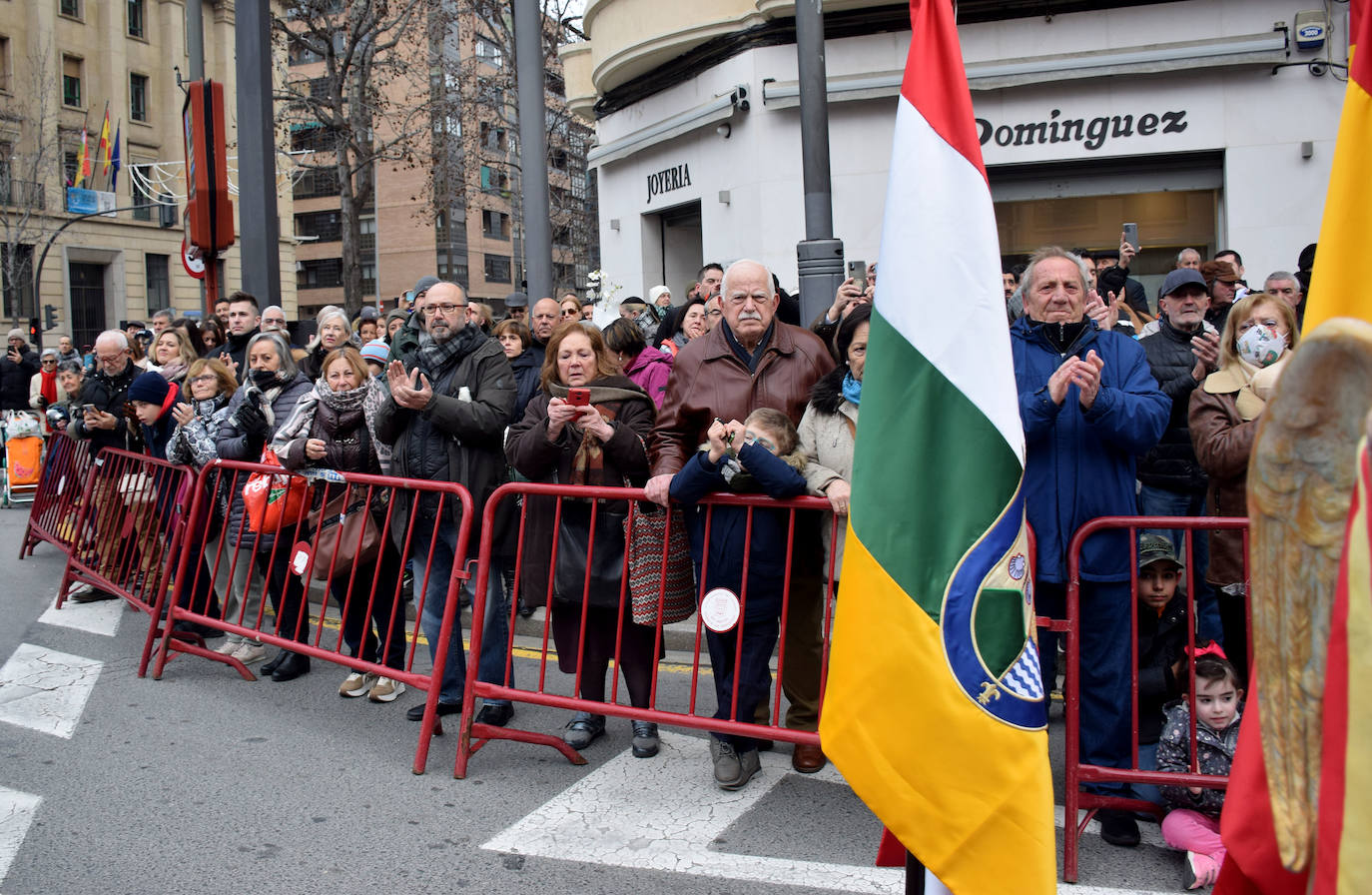 Izado solemne de la bandera en el 200 aniversario de la Policía Nacional