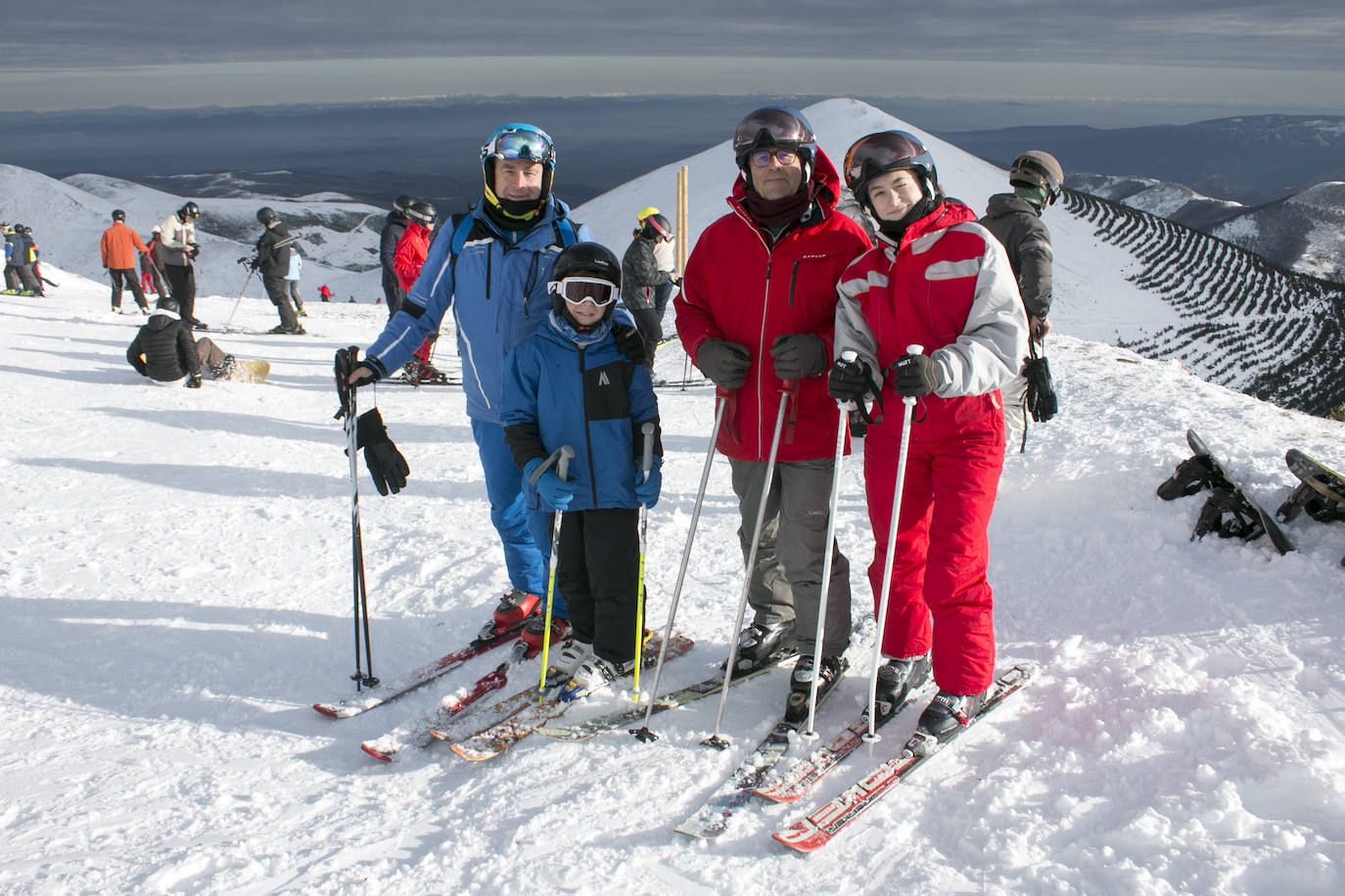 Valdezcaray se llena de esquiadores