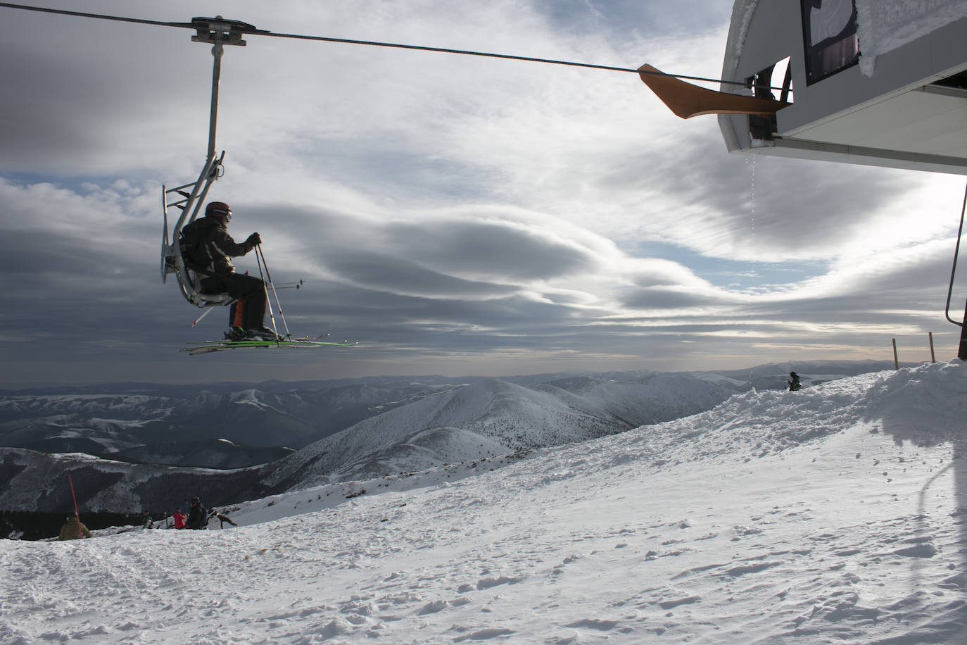 Valdezcaray se llena de esquiadores