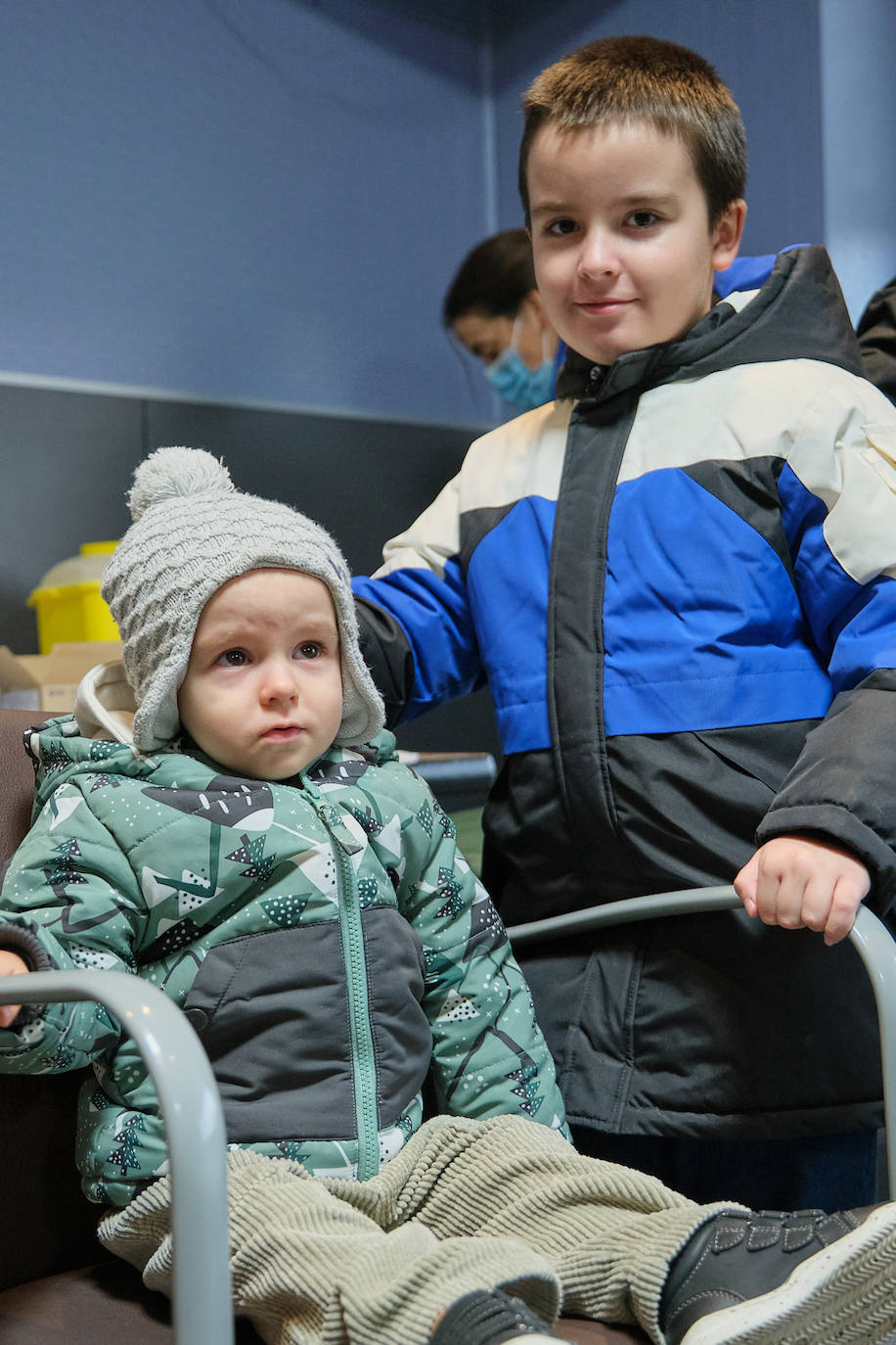 Vacunación contra la gripe a niños en el CIBIR