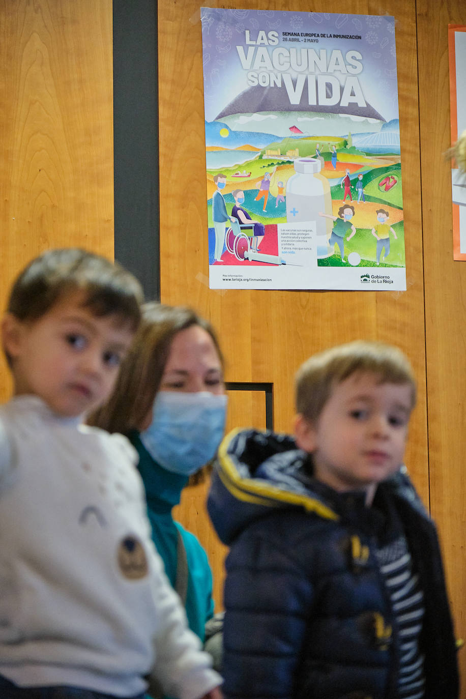 Vacunación contra la gripe a niños en el CIBIR