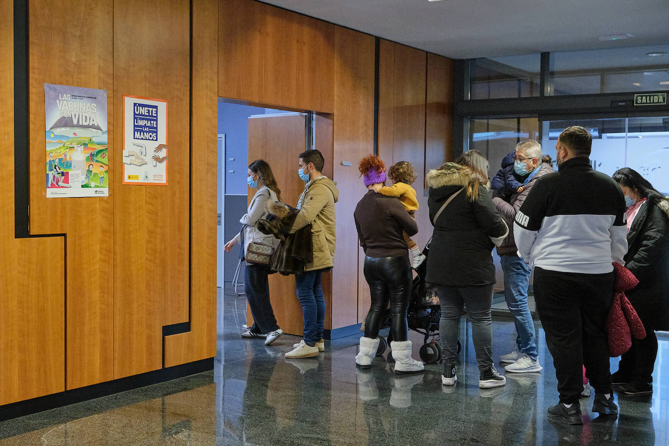 Vacunación contra la gripe a niños en el CIBIR