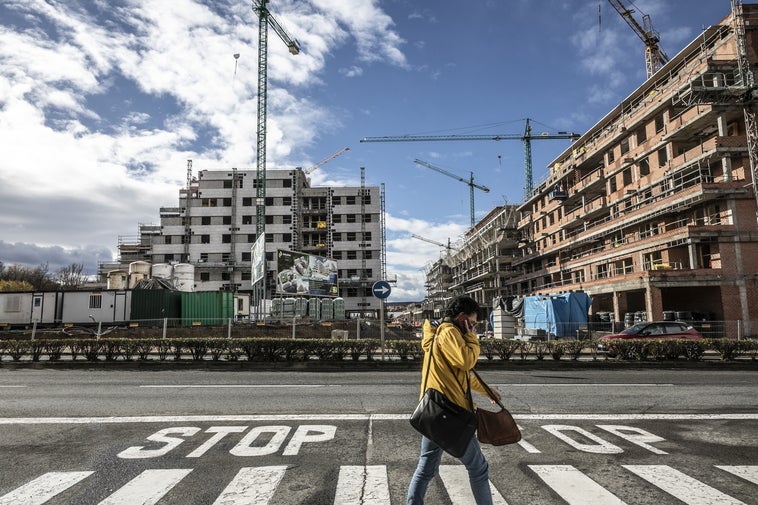 Las nuevas calles se encuentran en esta zona en proceso de urbanización.