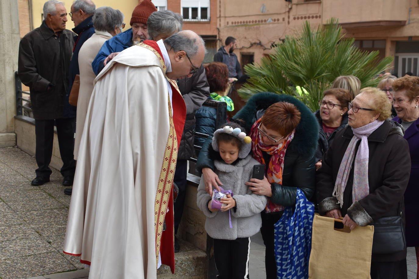 Bendición de animales por San Antón en Rincón de Soto