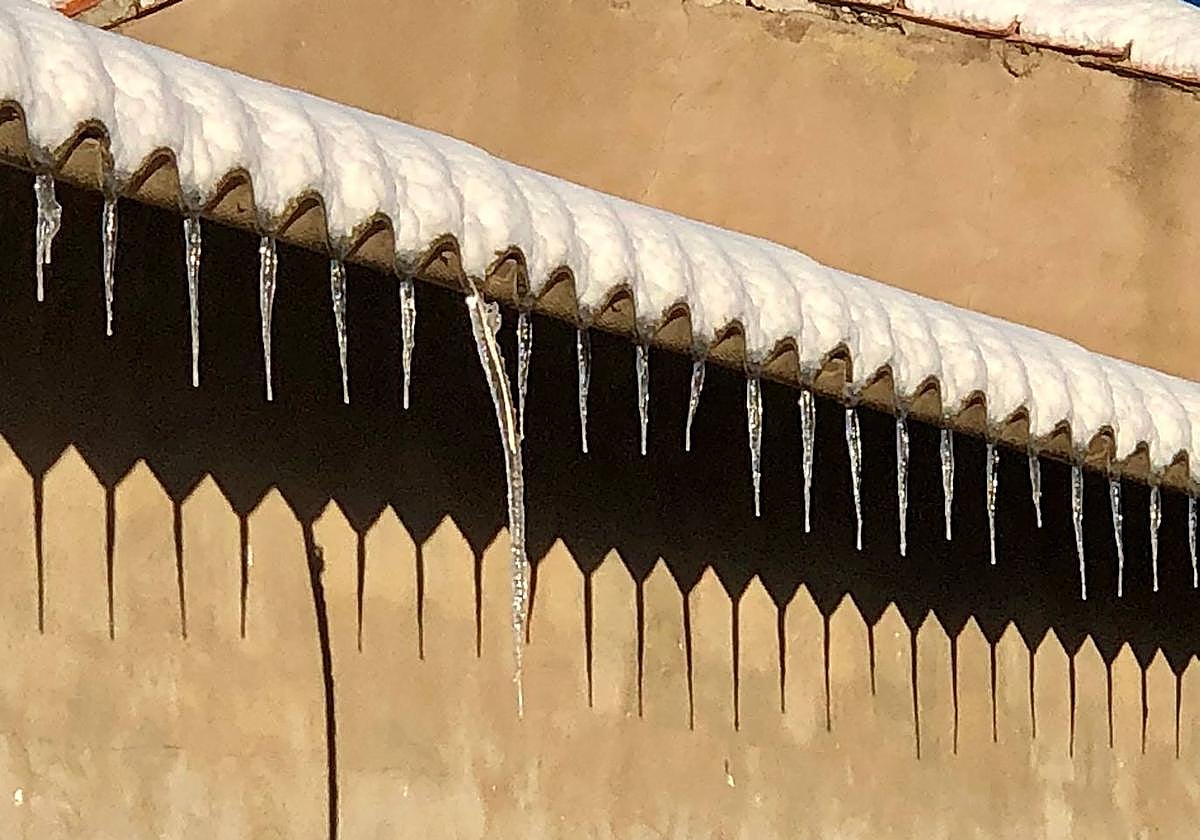 Las imágenes que deja el frío en La Rioja