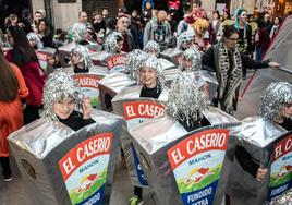 Imagen de archivo de un desfile de Carnaval en Santo Domingo.