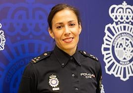 La inspectora Silvia Barrera, de la Jefatura Superior de La Rioja.