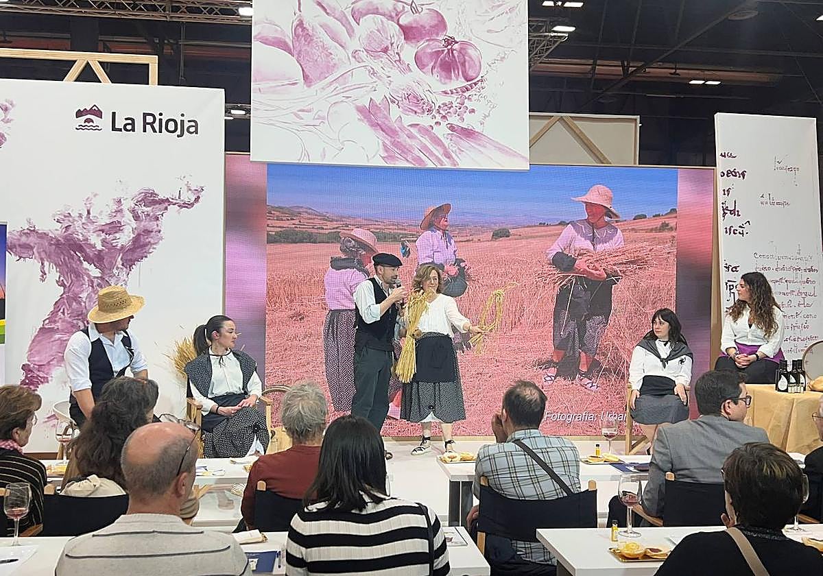 Ocón presentó su fiesta de La Molienda en Fitur