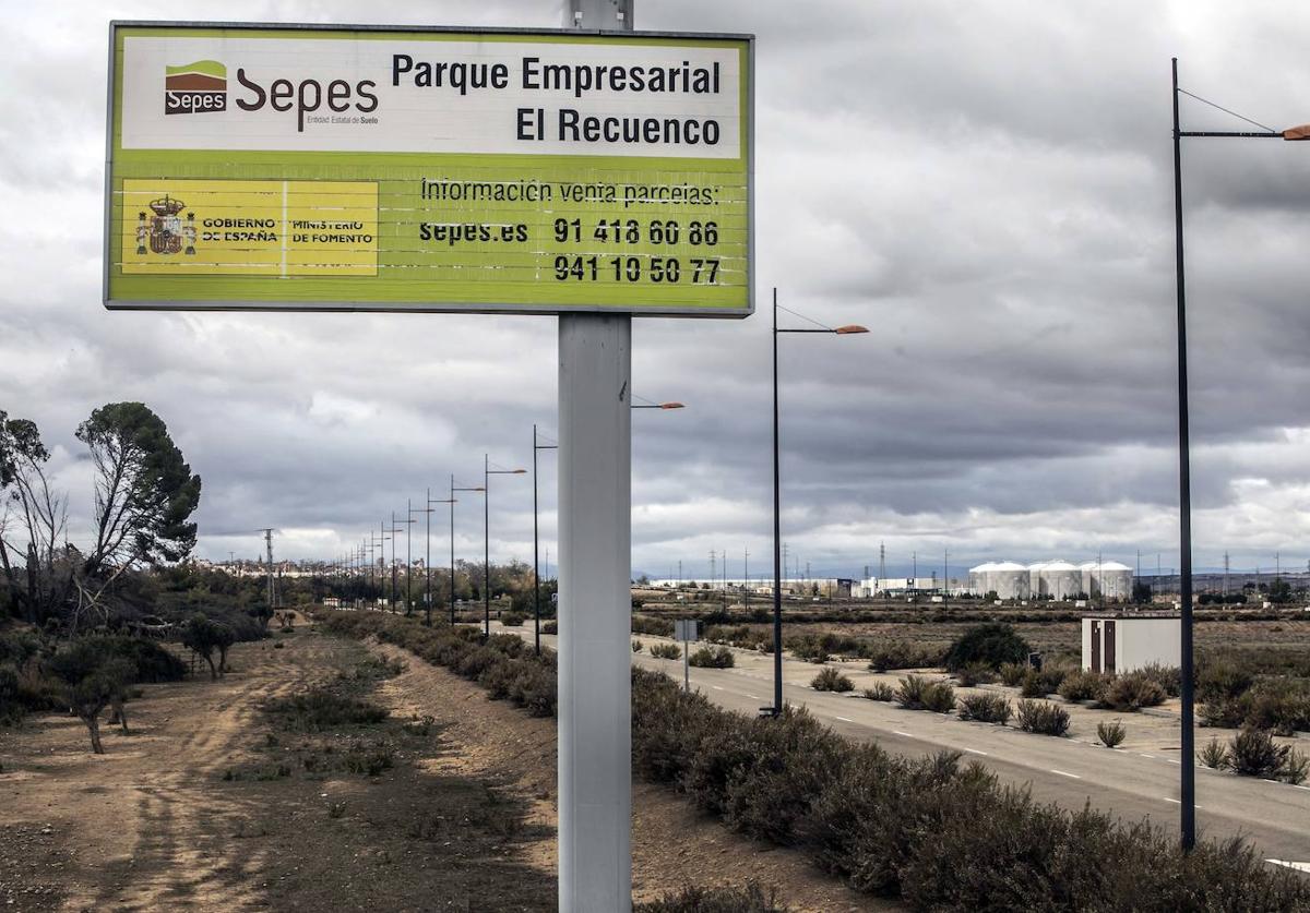 Polígono de El Recuenco, en Calahorra