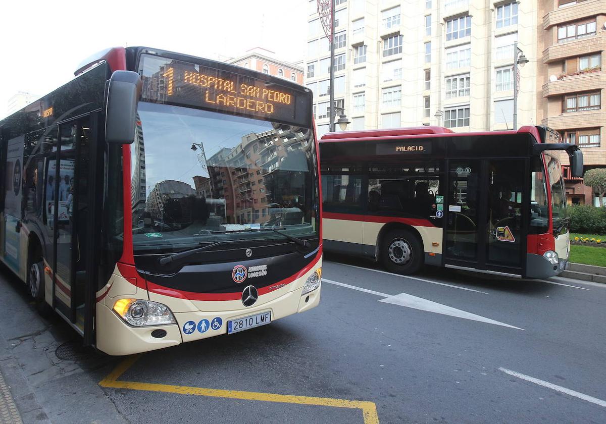 Tres líneas de autobuses verán sus recorridos afectados este martes por una concentración