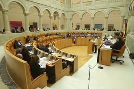 Pleno del Parlamento, esta mañana