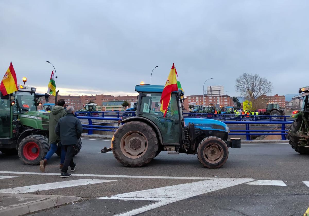 La movilización de Nájera, en imágenes