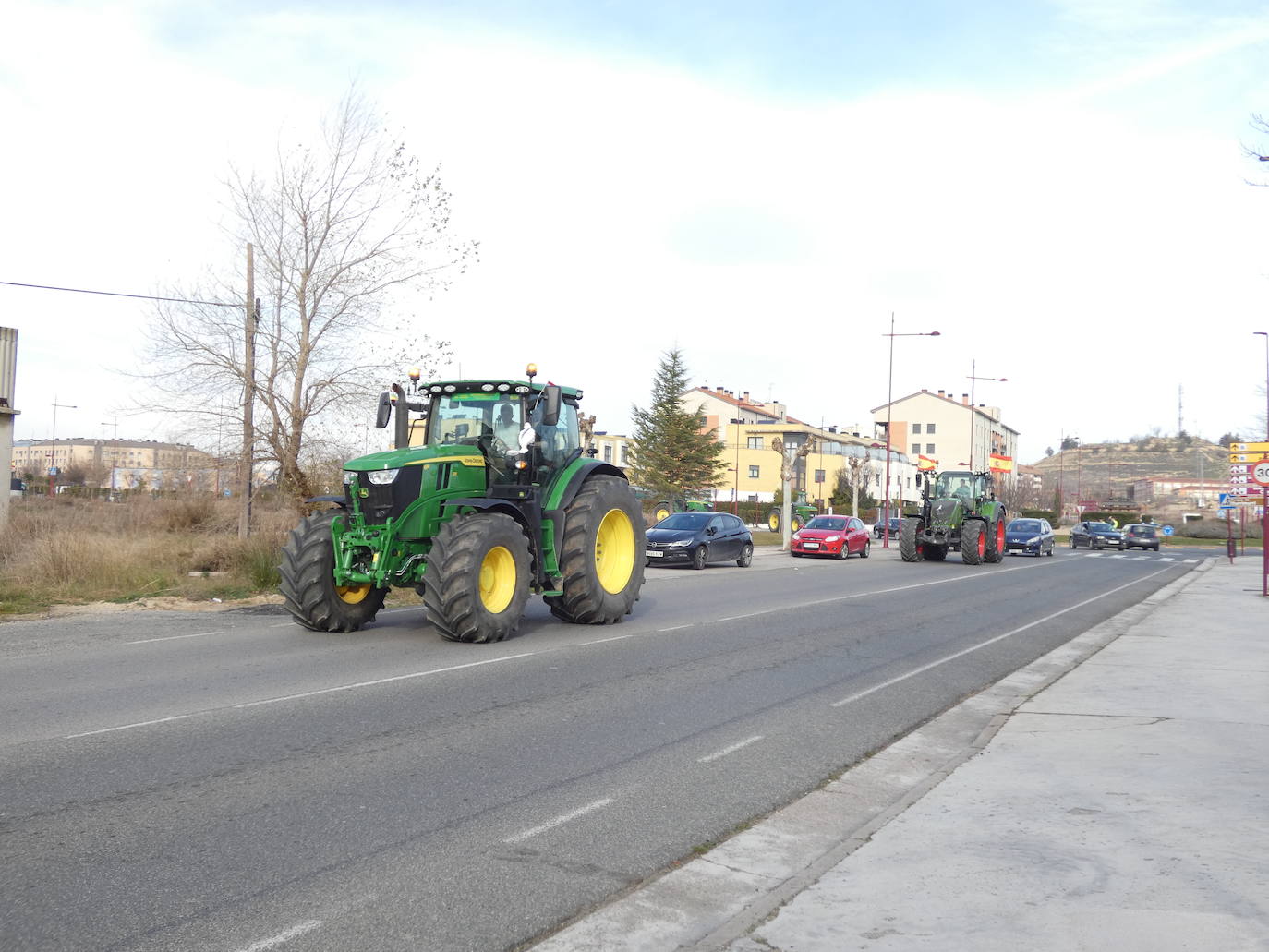 Circulación lenta en la comarca de Haro