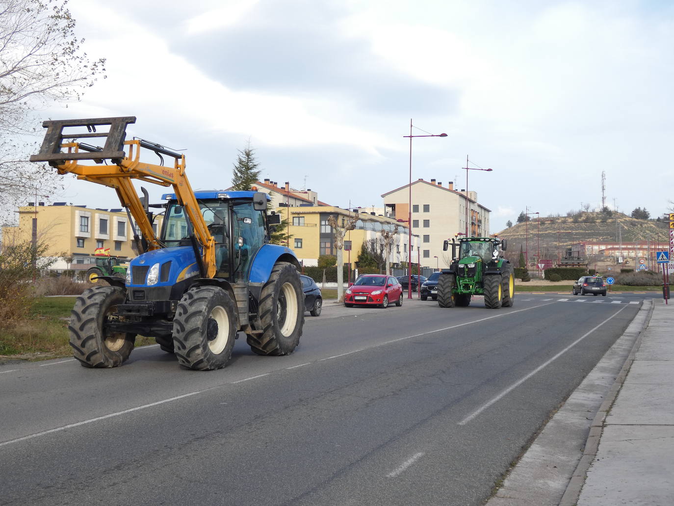 Circulación lenta en la comarca de Haro