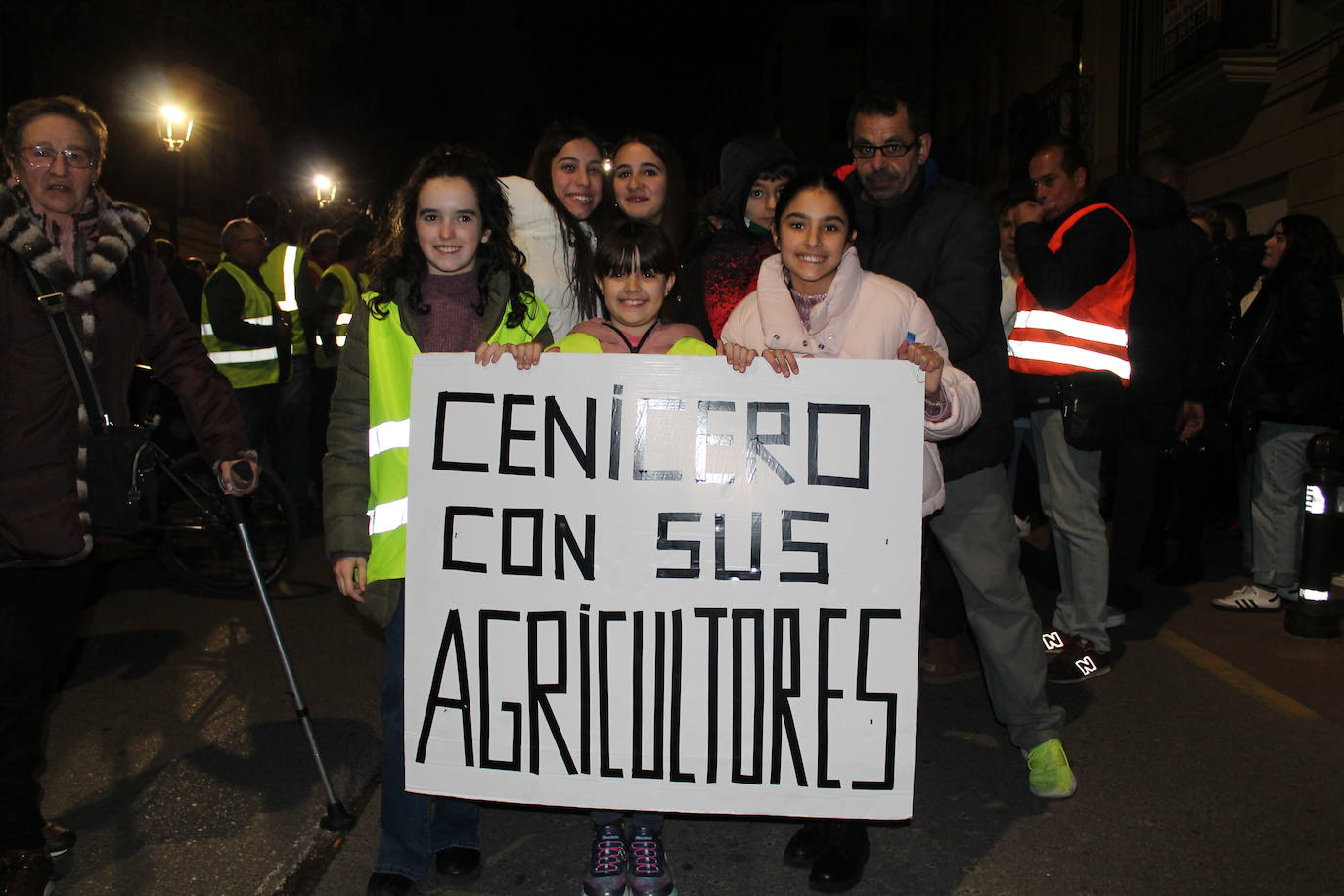 Cenicero se vuelca con sus agricultores