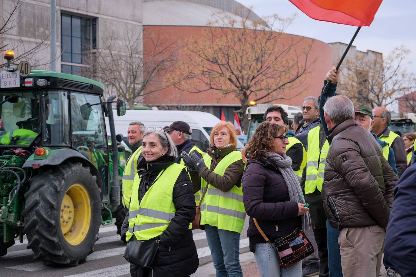 Las imágenes de la protesta en Logroño