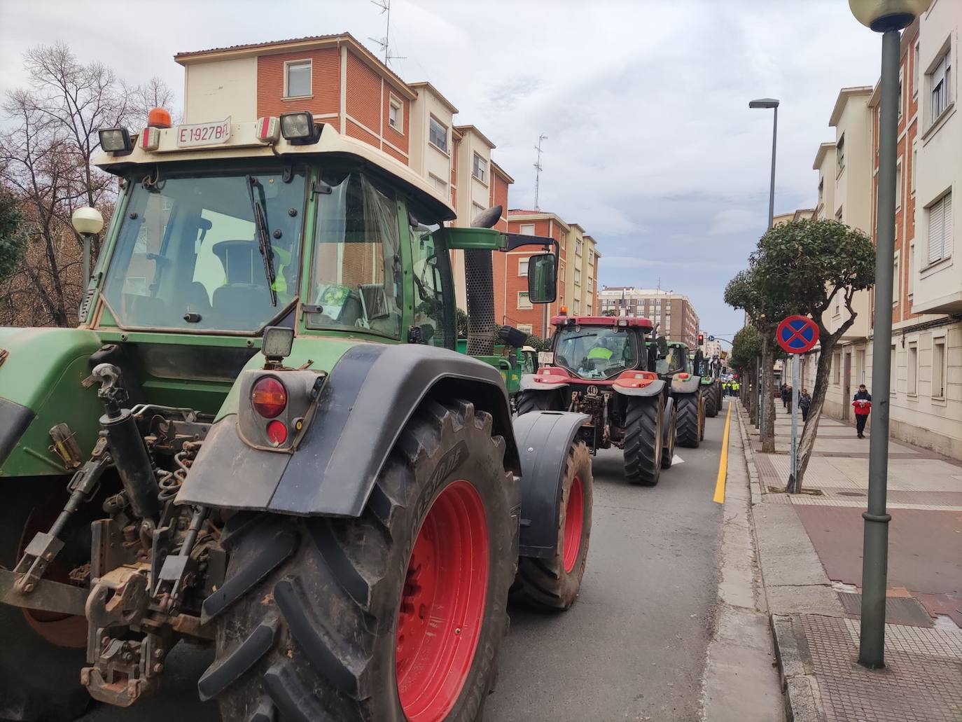 Las imágenes de la protesta en Logroño