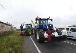 Los tractores salieron a la calle en Haro