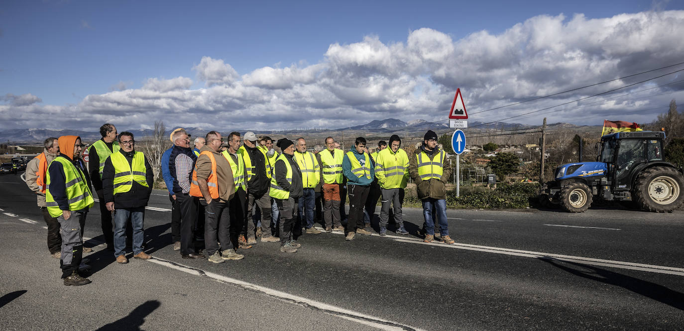 La protesta del lunes en El Sequero