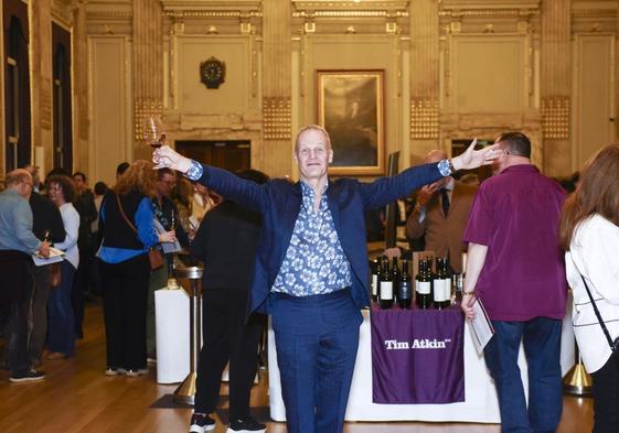 Feria del pasado martes que Tim Atkin organizó en Londres con la participación de 60 bodegas de Rioja.