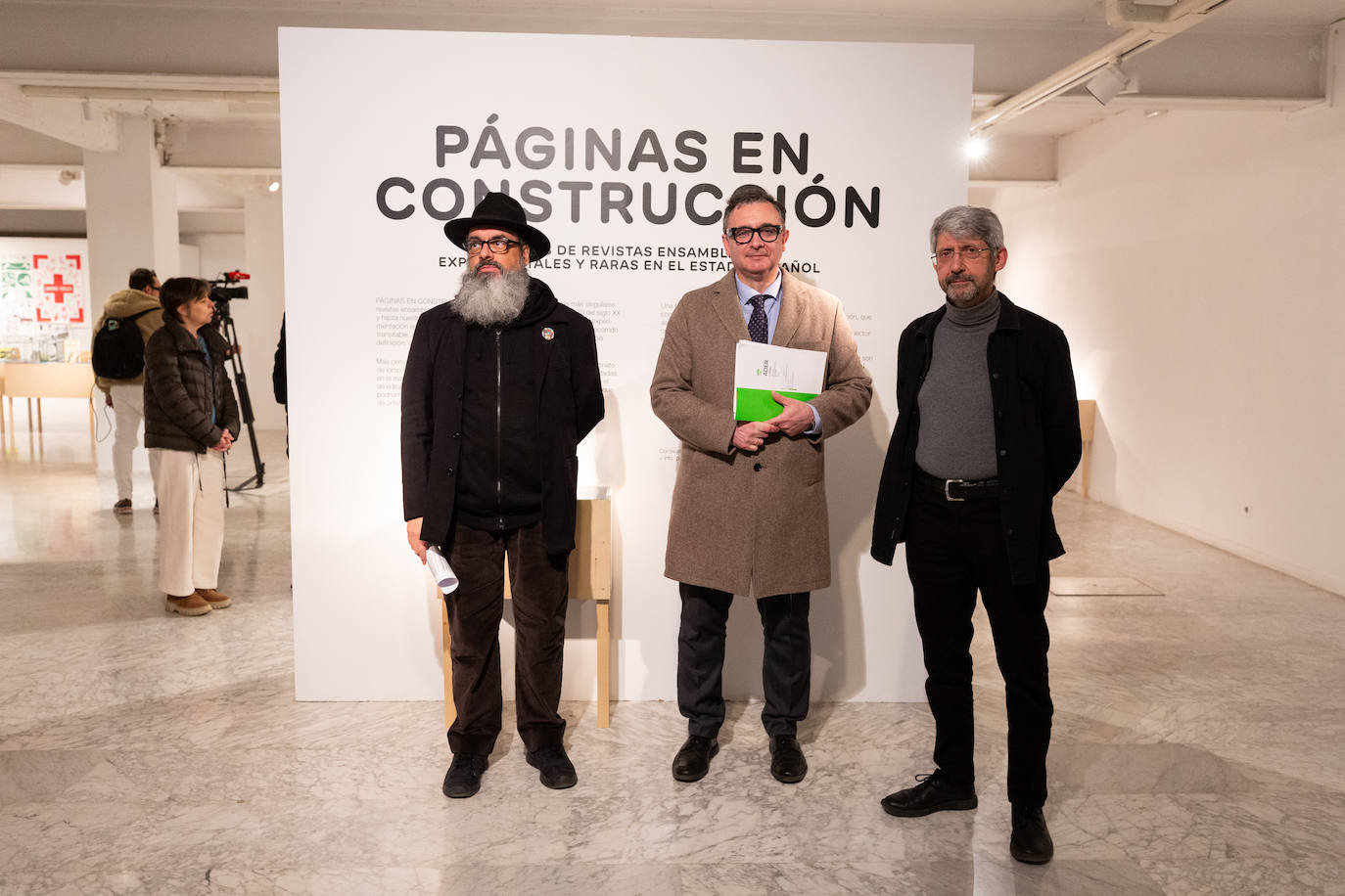 Exposición &#039;Páginas en construcción&#039; en la SDIR