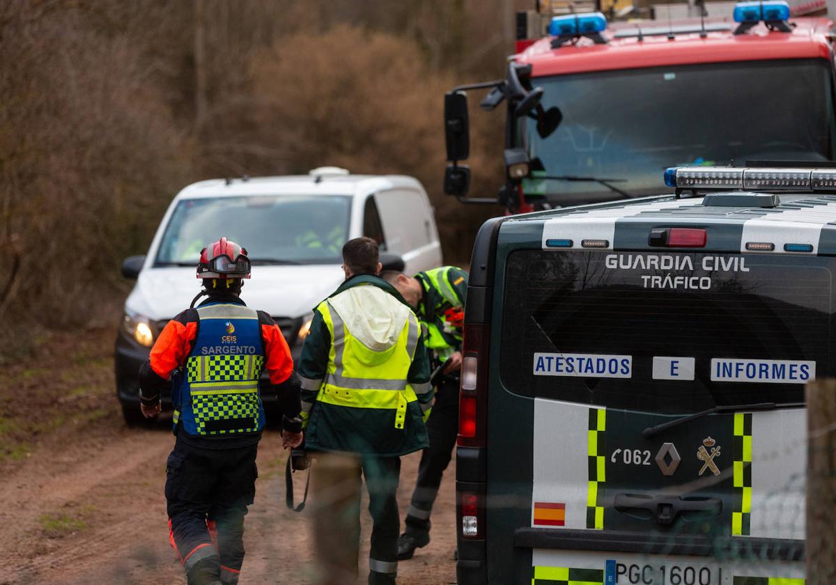 Las imágenes tras el accidente de San Millán