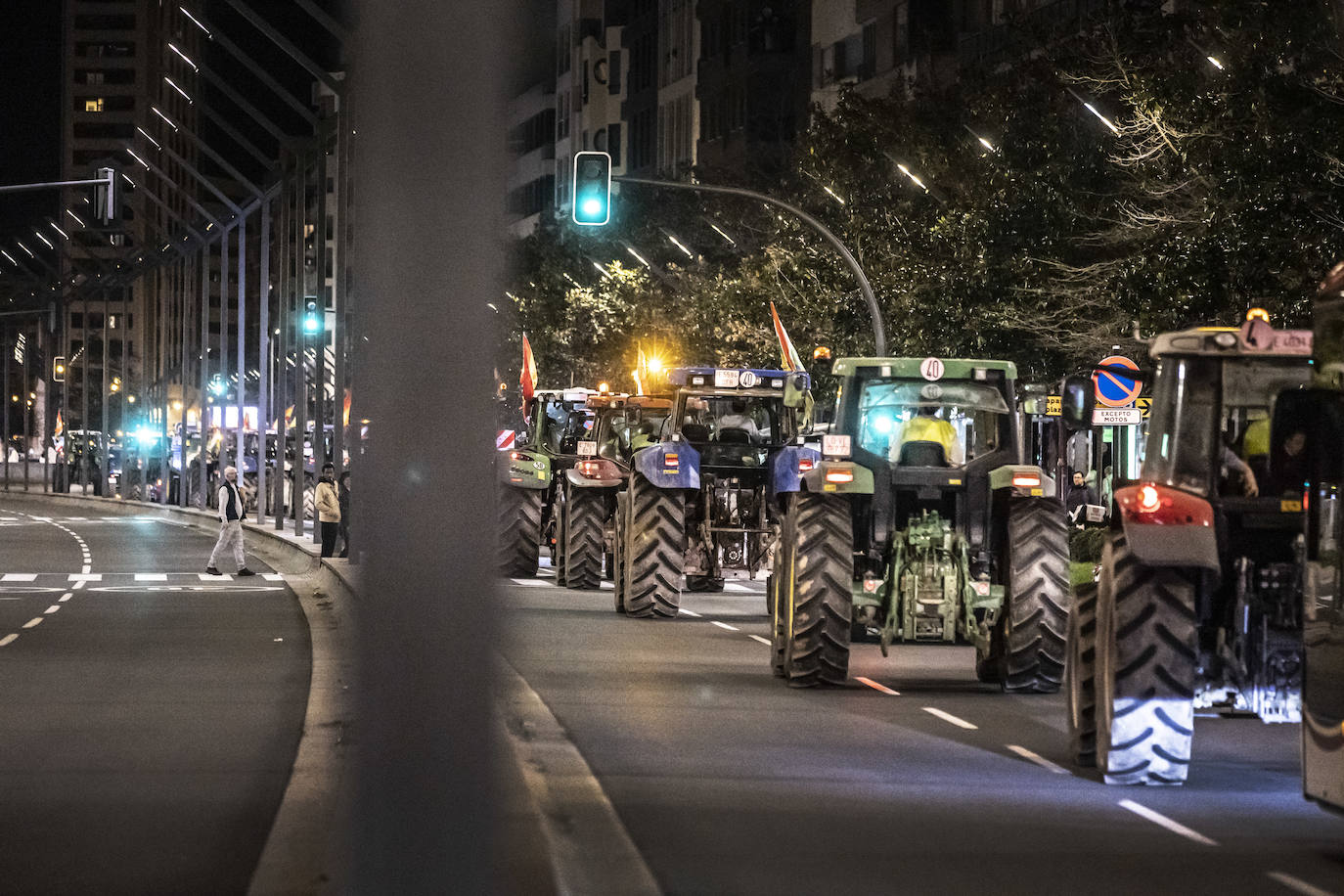 La tractorada vuelve a Logroño