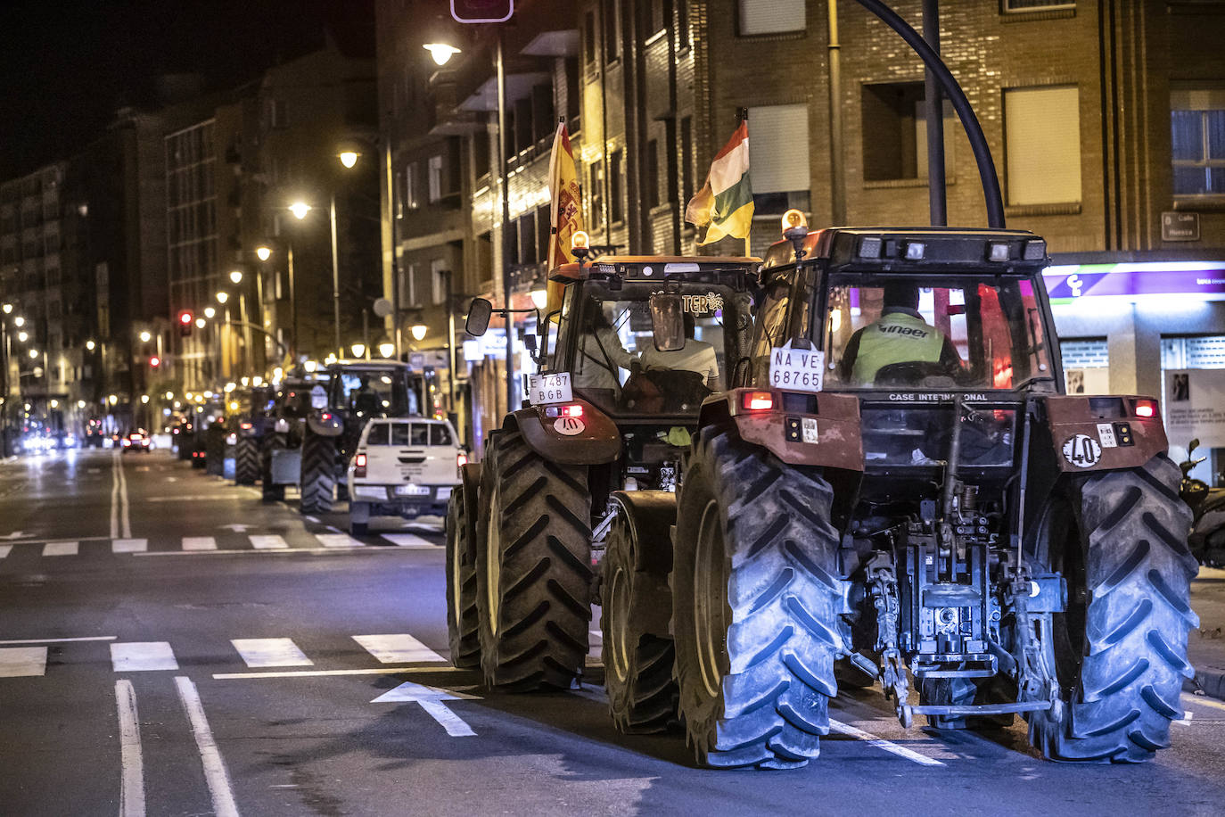 La tractorada vuelve a Logroño