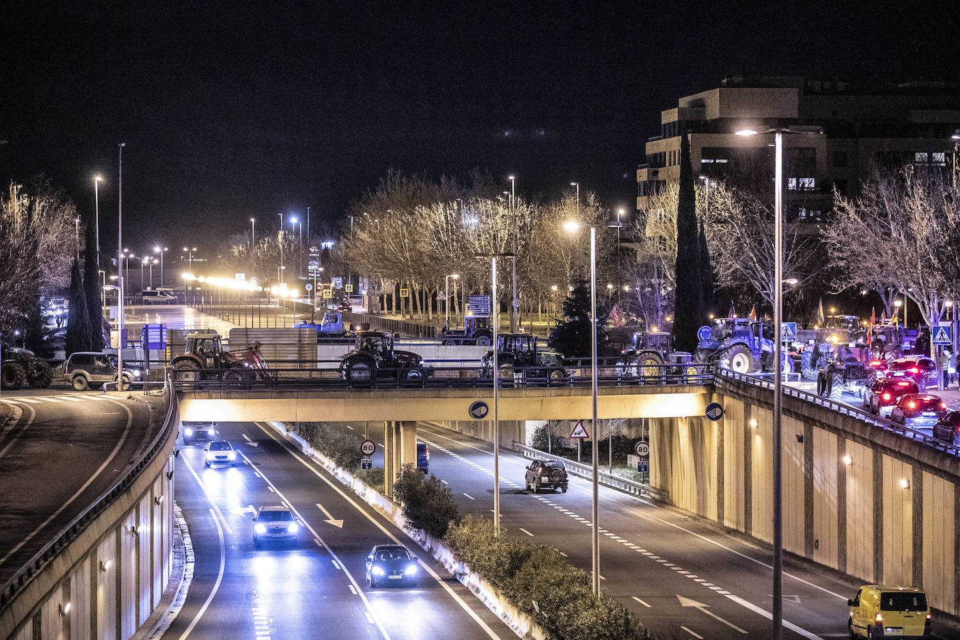 La tractorada vuelve a Logroño