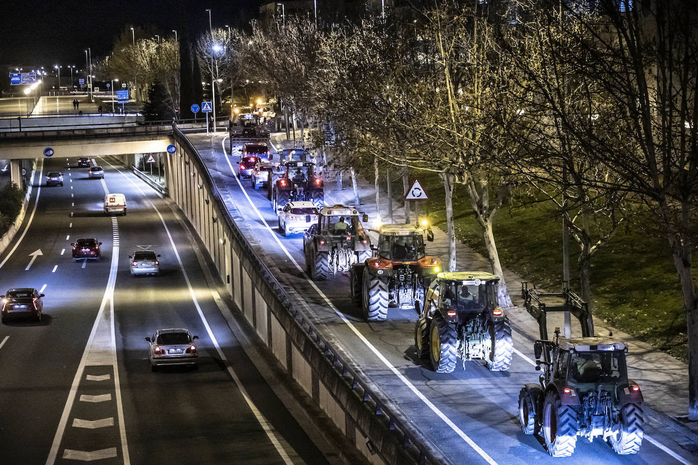 La tractorada vuelve a Logroño