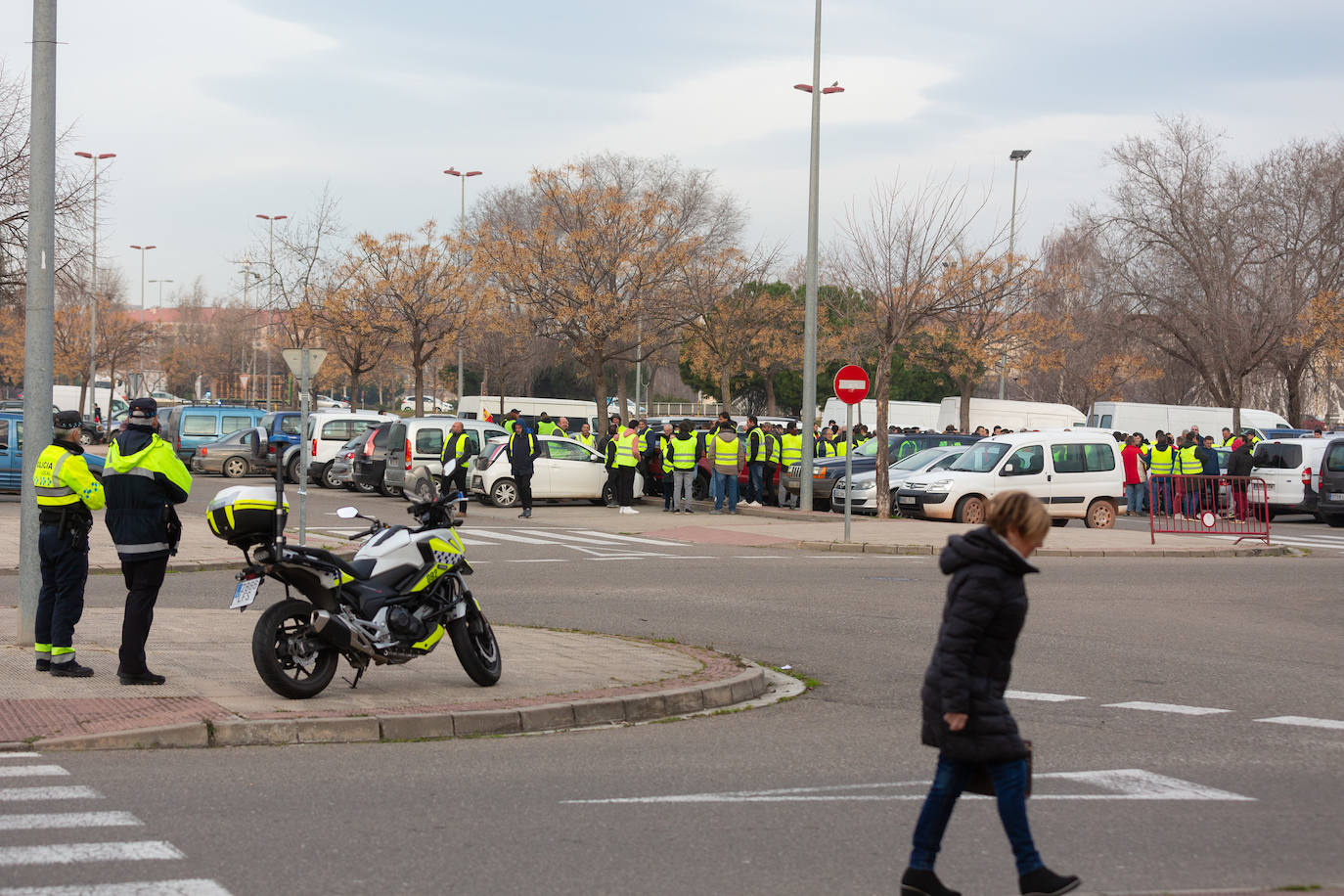 La protesta de los &#039;chalecos amarillos&#039; de este jueves, en imágenes (I)