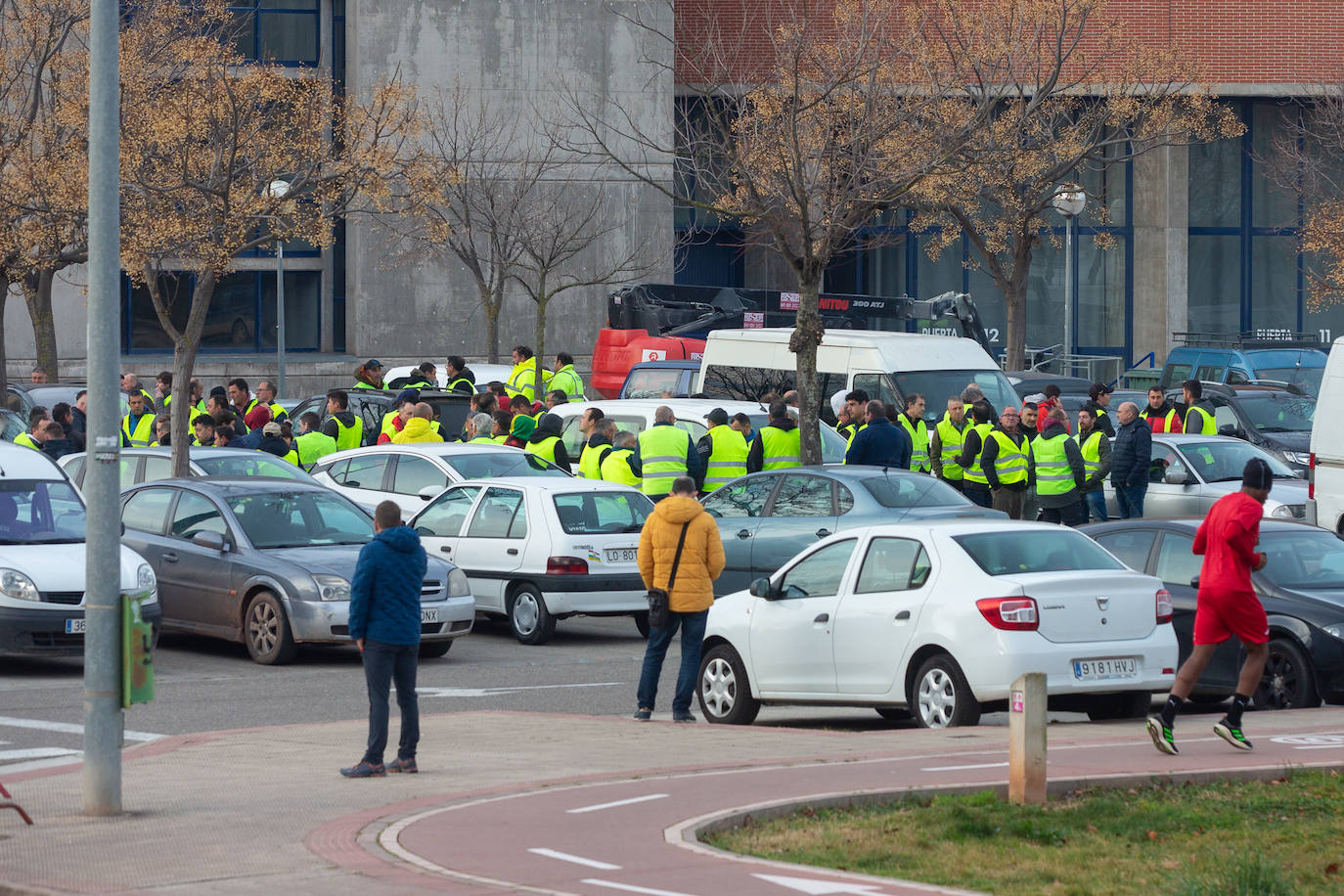 La protesta de los &#039;chalecos amarillos&#039; de este jueves, en imágenes (I)