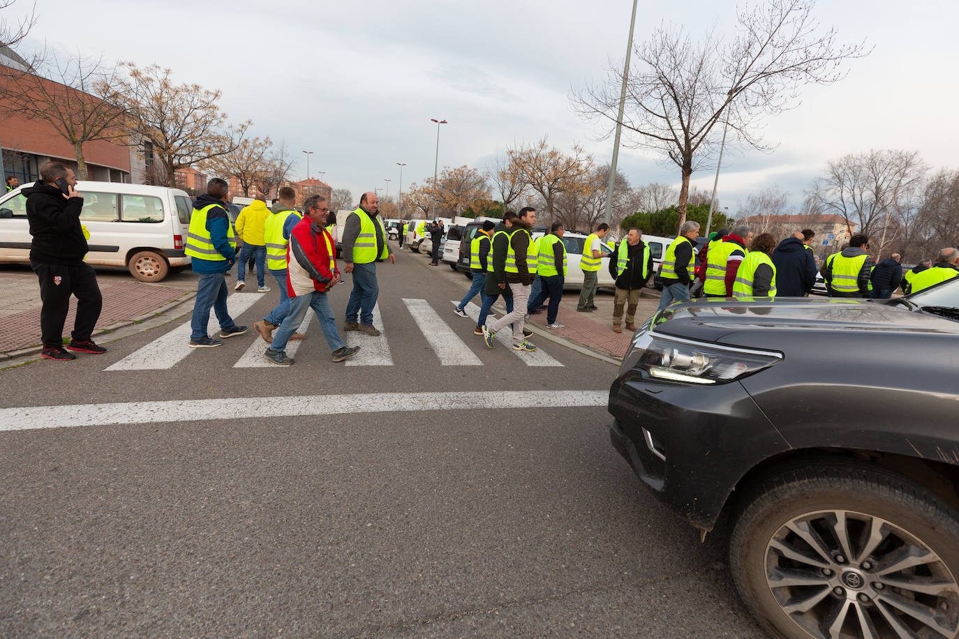 La protesta de los &#039;chalecos amarillos&#039; de este jueves, en imágenes (I)