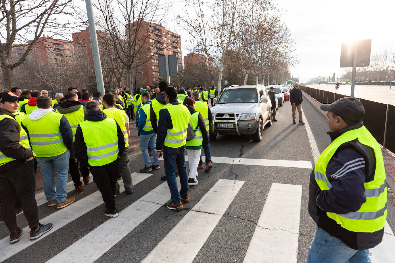 La protesta de los &#039;chalecos amarillos&#039; de este jueves, en imágenes (I)