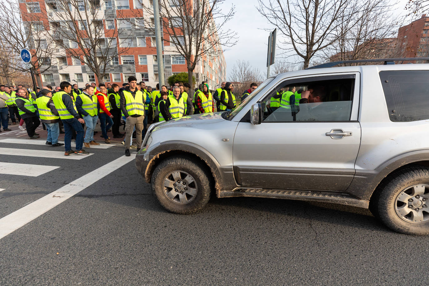 La protesta de los &#039;chalecos amarillos&#039; de este jueves, en imágenes (I)